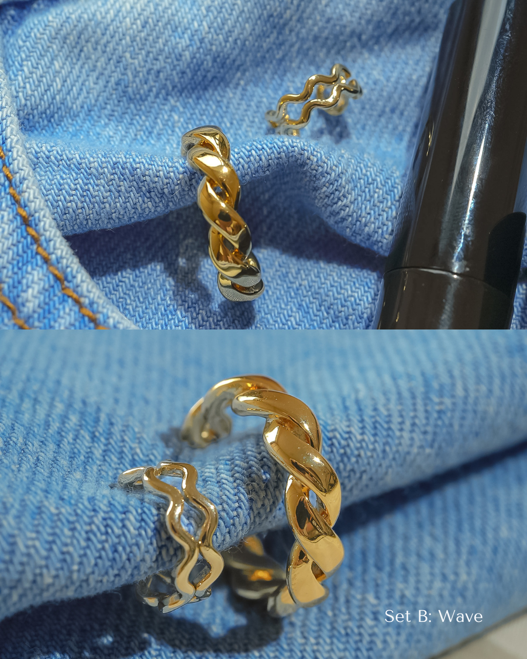 Ear Cuff x Ring Set