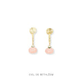 Persimmon Pink Earrings