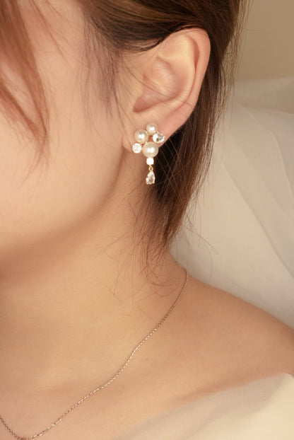 Eternal Elegance Pearl Earrings