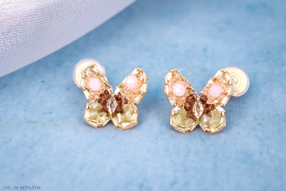 Butterfly Sanata Stud Earrings