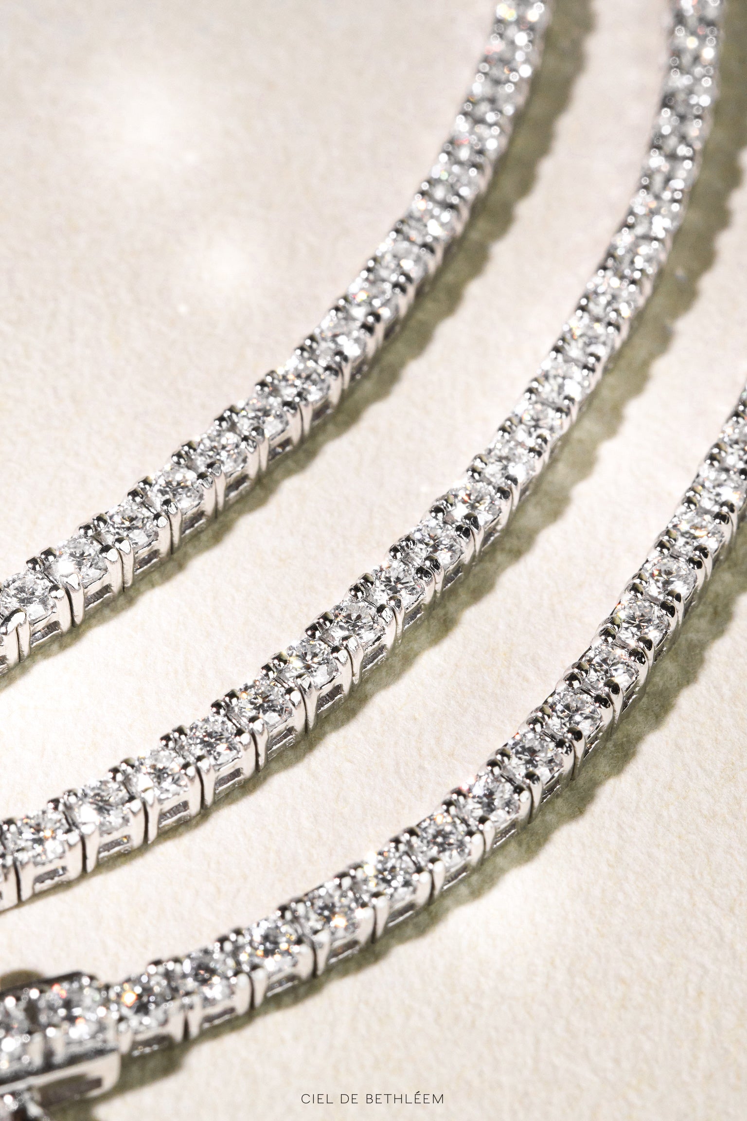 925 Silver Moissanite Tennis Bracelet