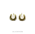 Leopard Hoop Earrings