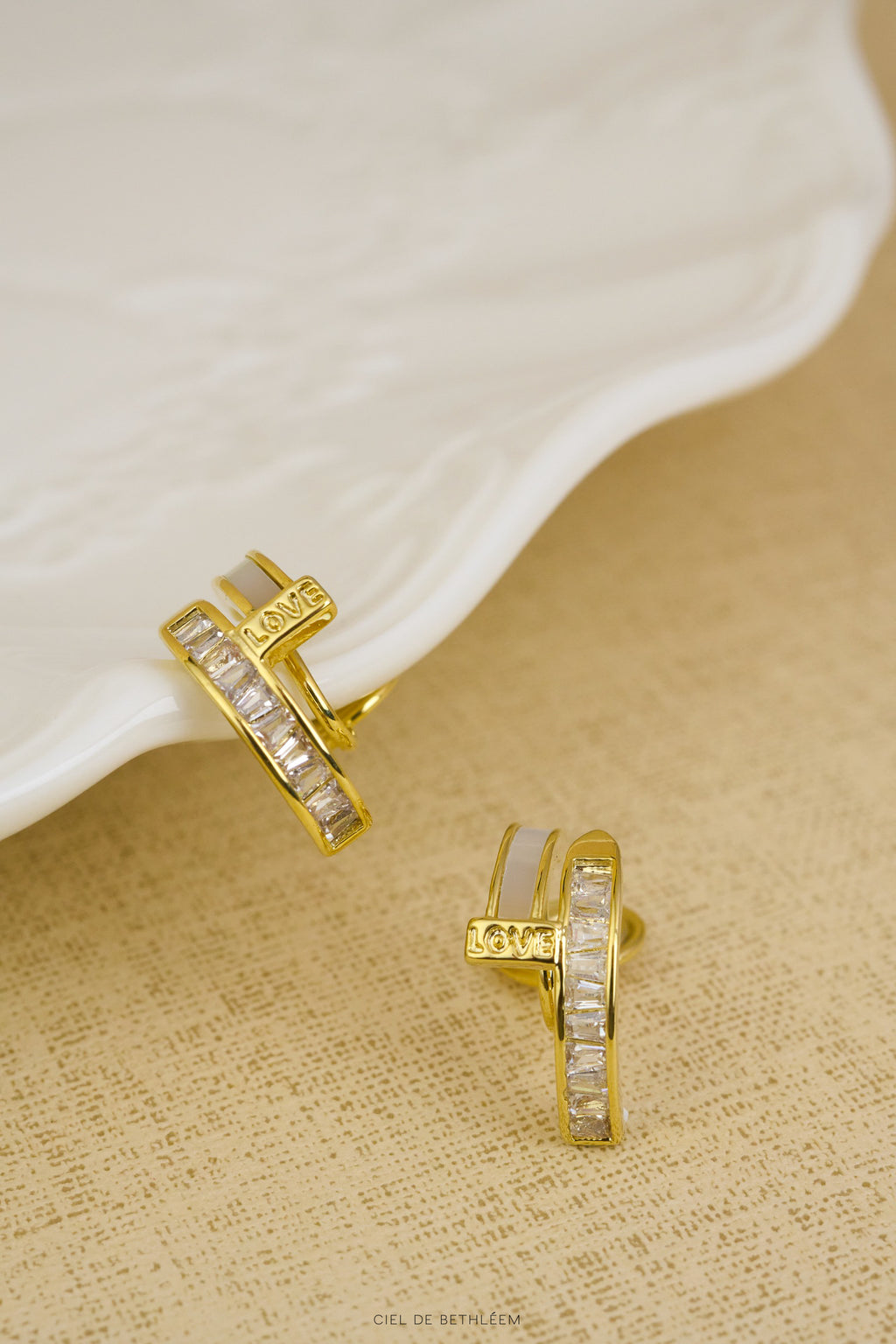 Emi Nail Clip-on Earrings