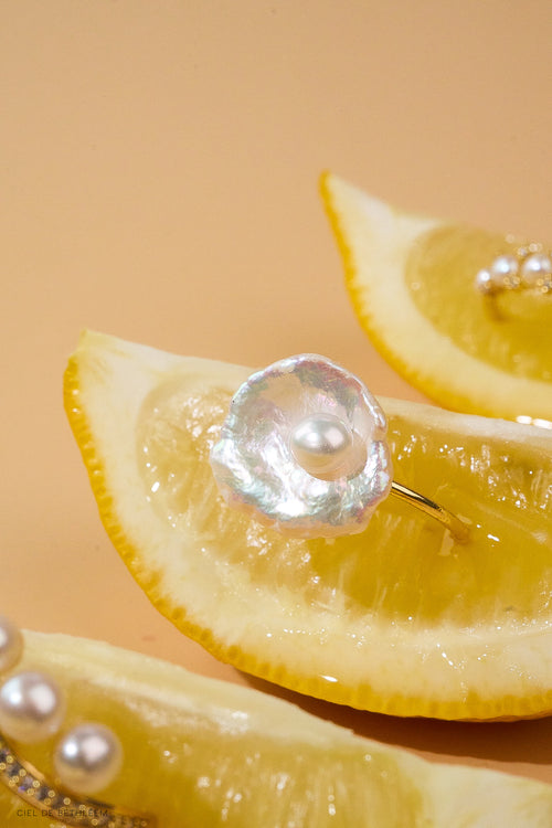 Baroque Pearl Ring