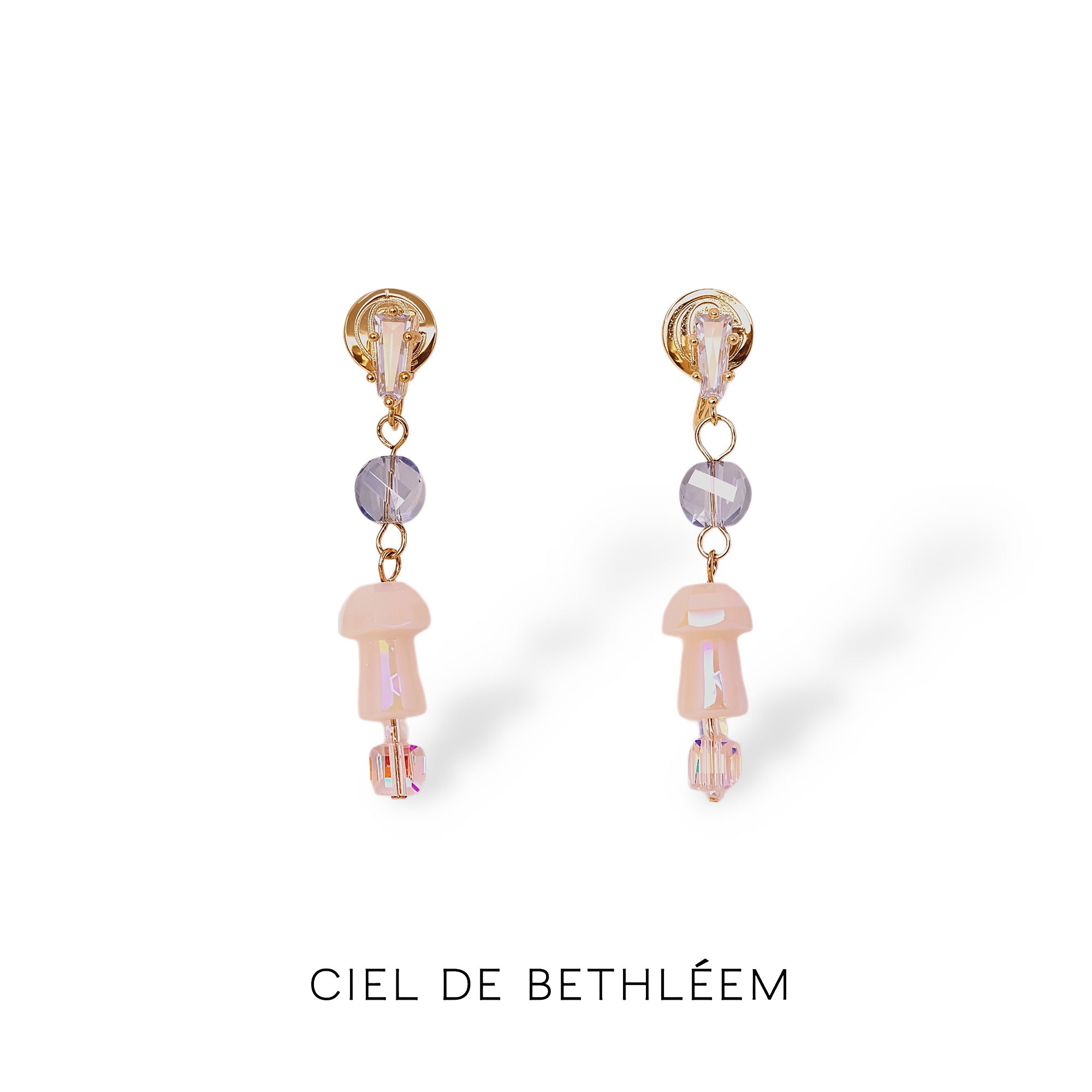 Dreamcap Mushroom Clip-on Earrings