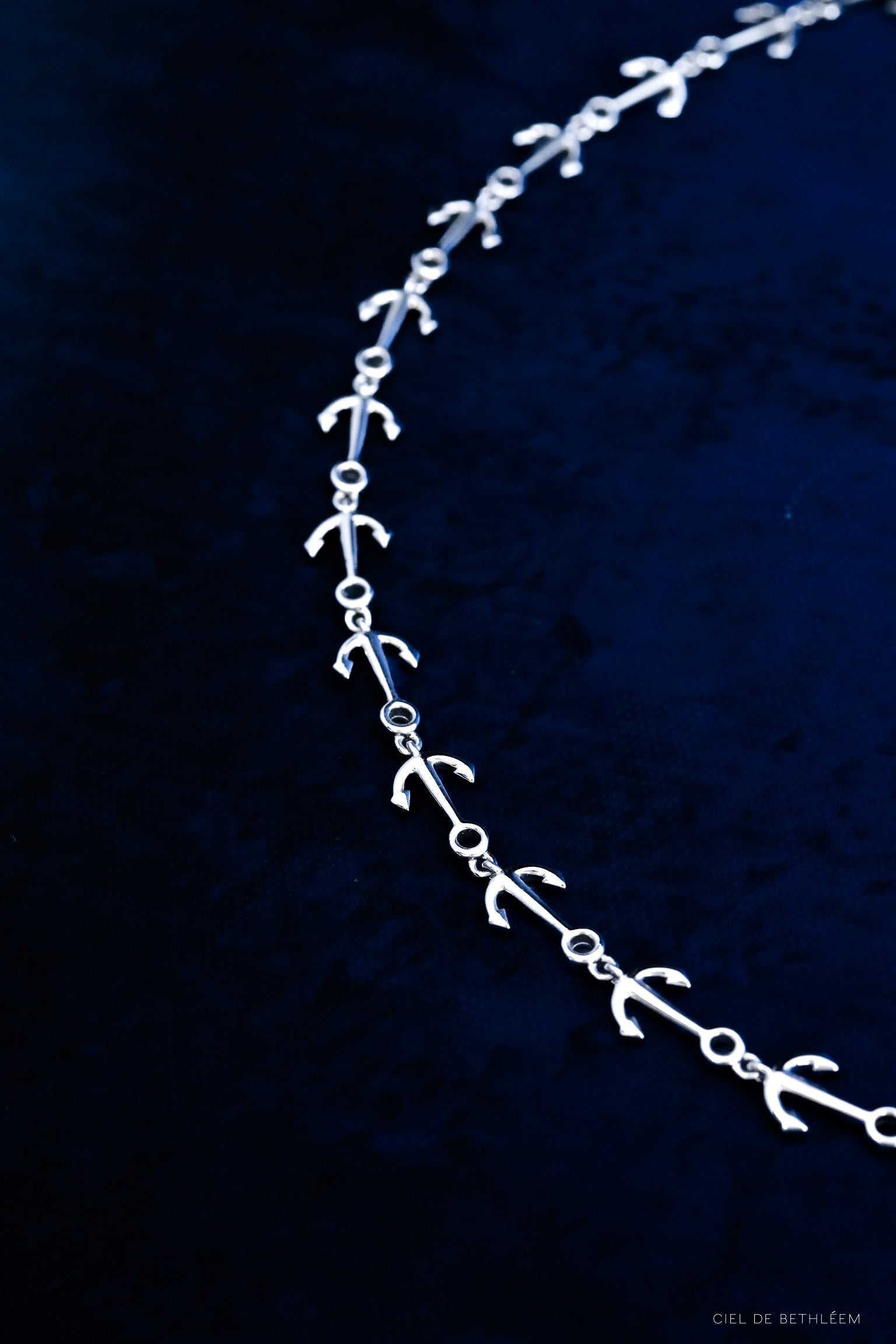 Boat Hook - 925 Silver Necklace