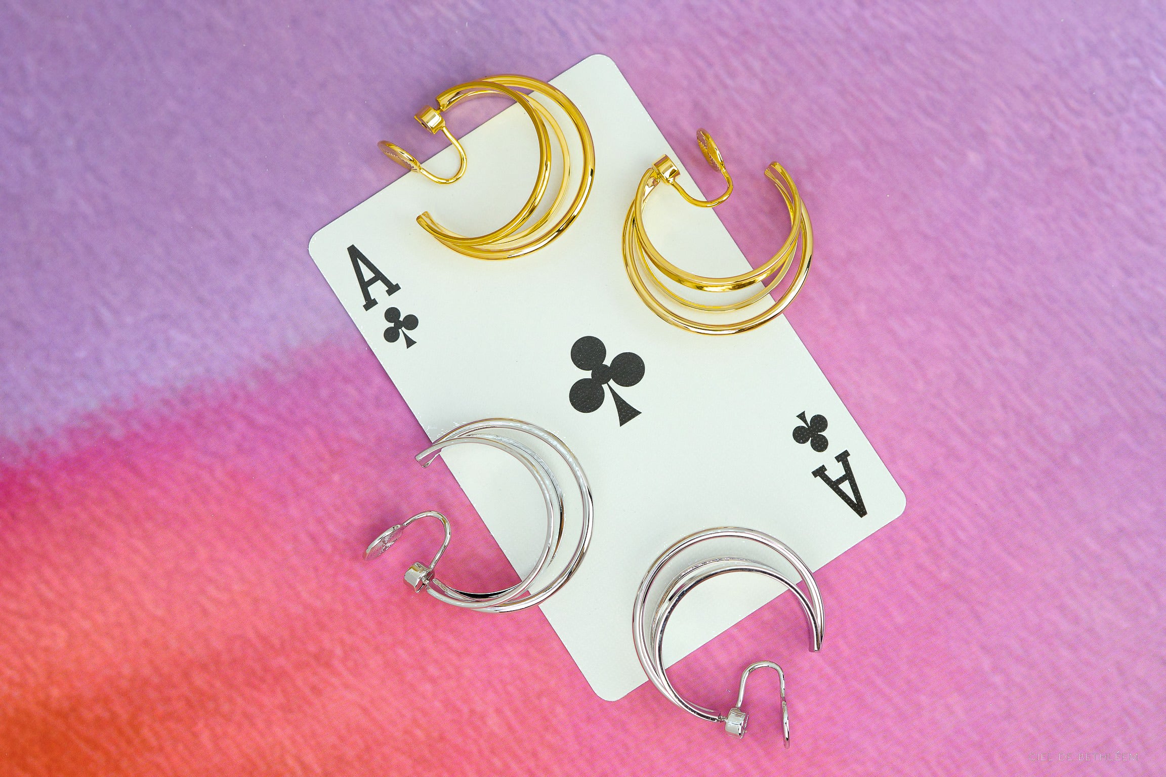 Triple Layer Semi Hoops