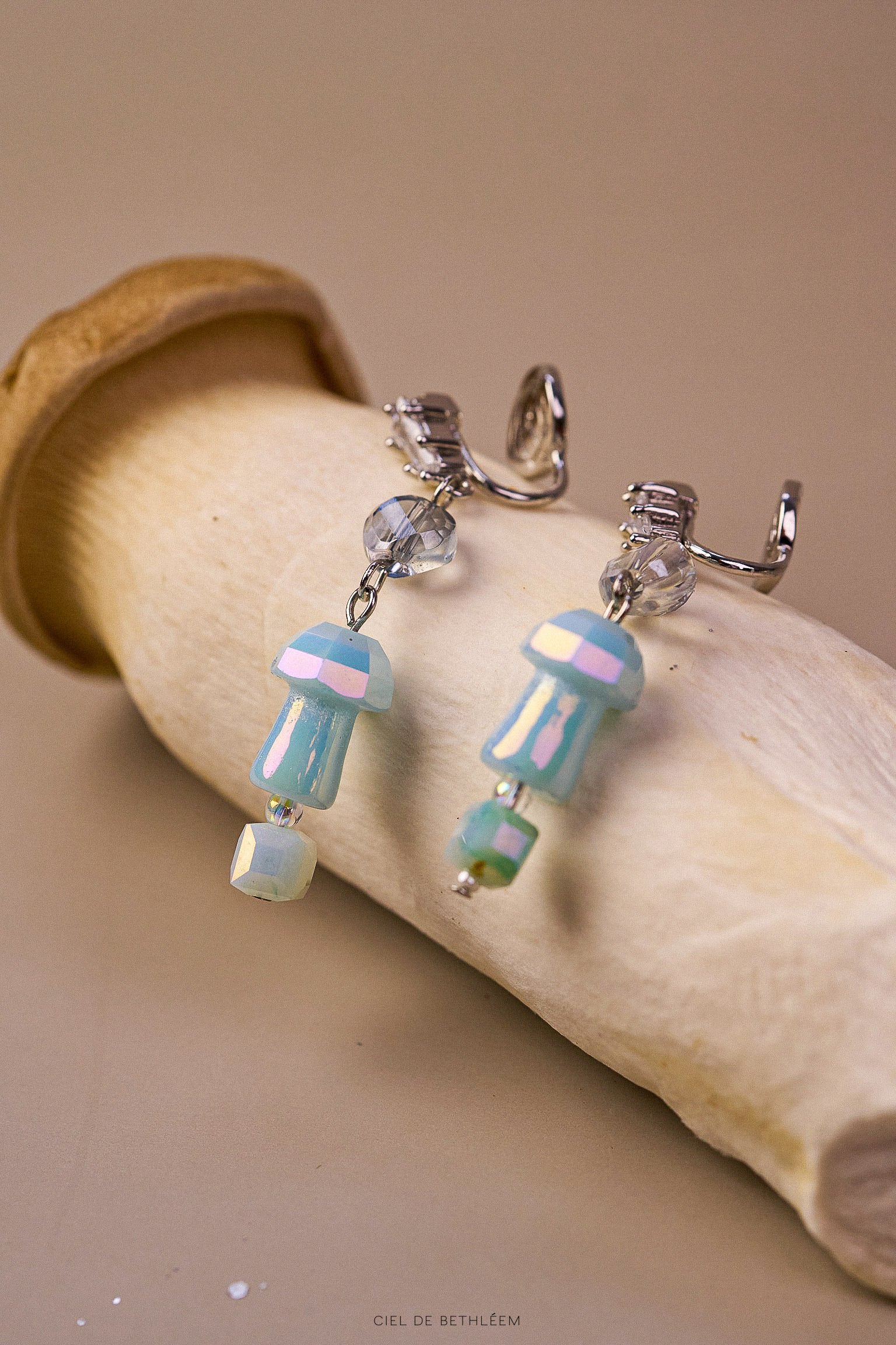 Dreamcap Mushroom Clip-on Earrings