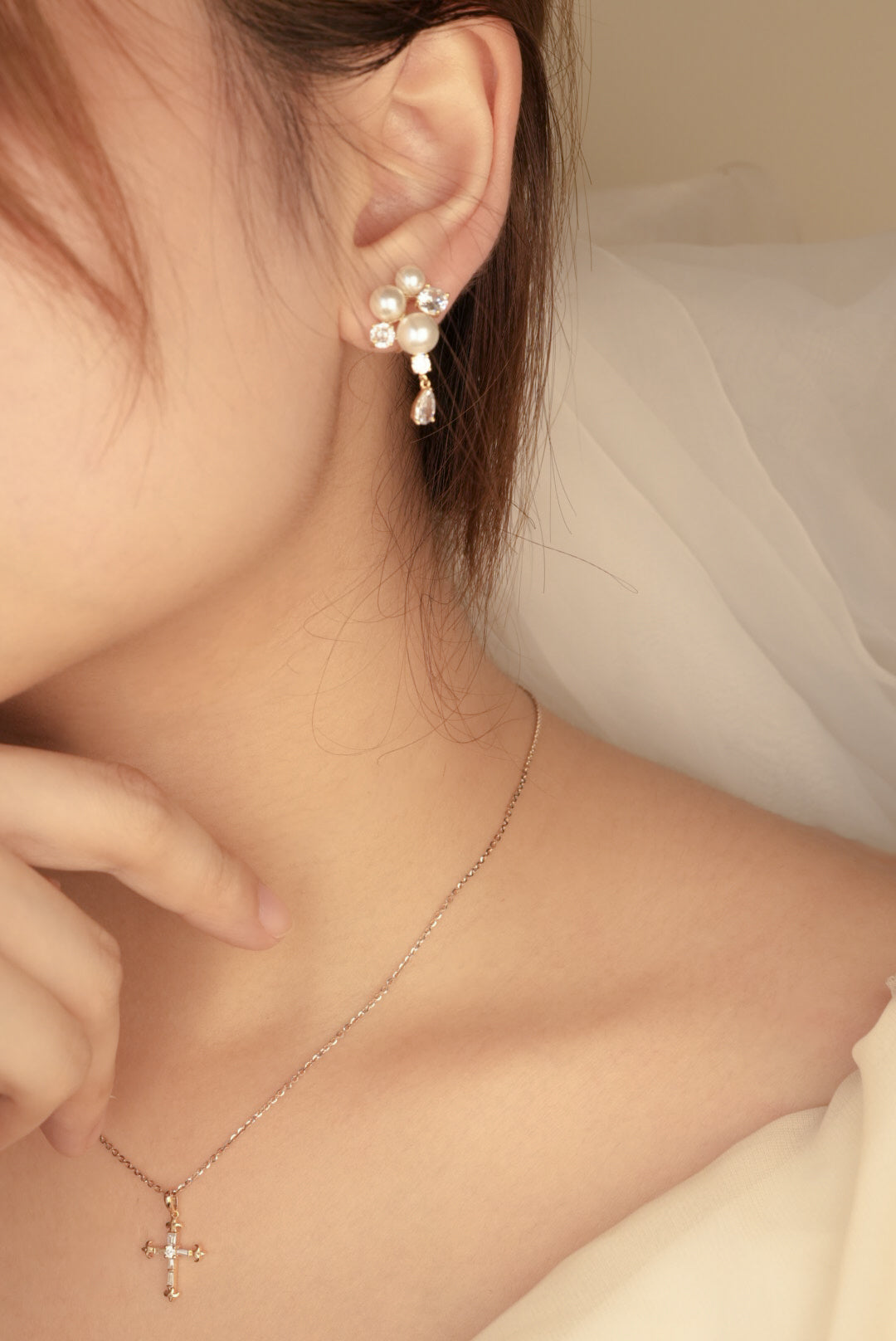 Eternal Elegance Pearl Earrings