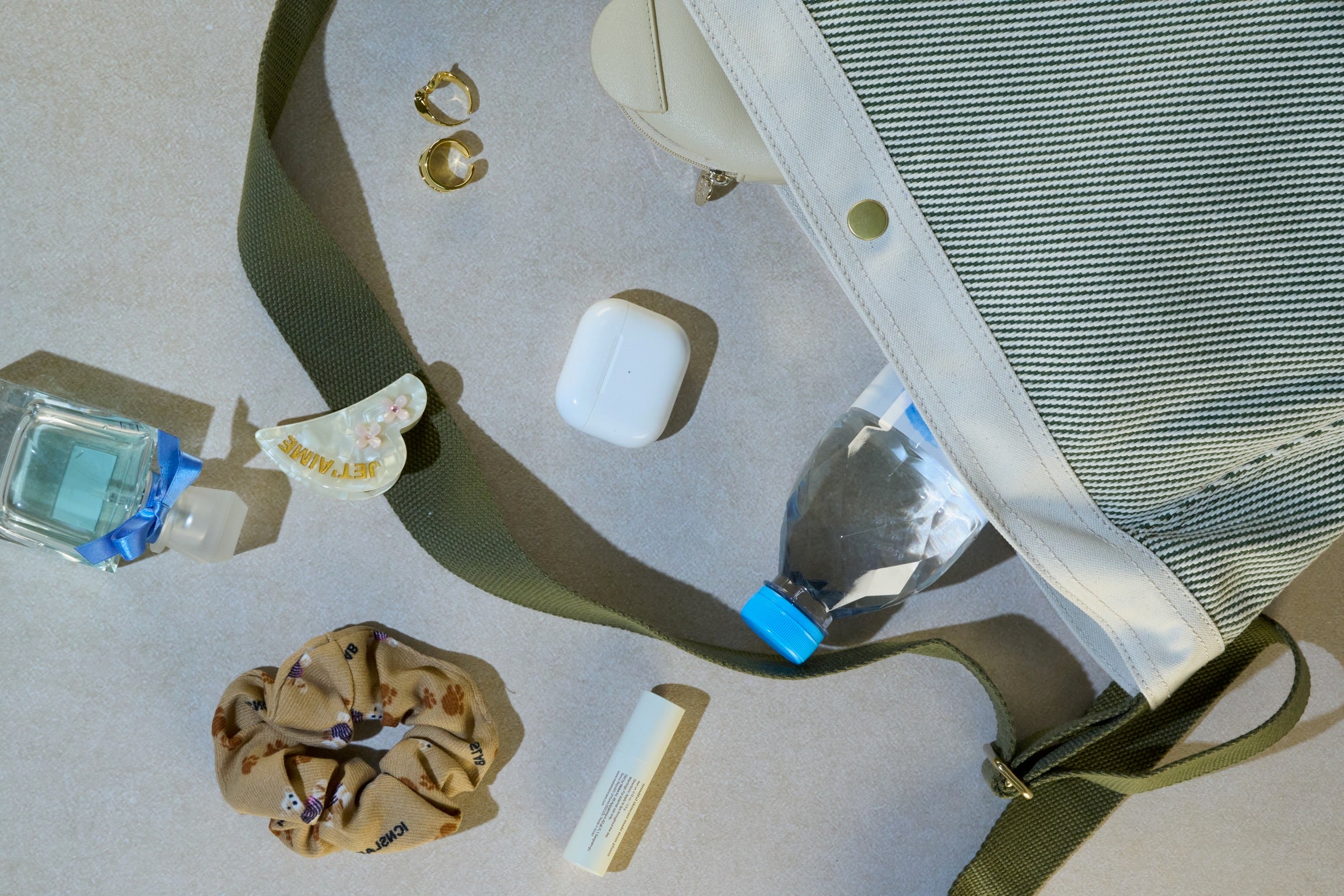 Two-ways Leather x Canvas Bag