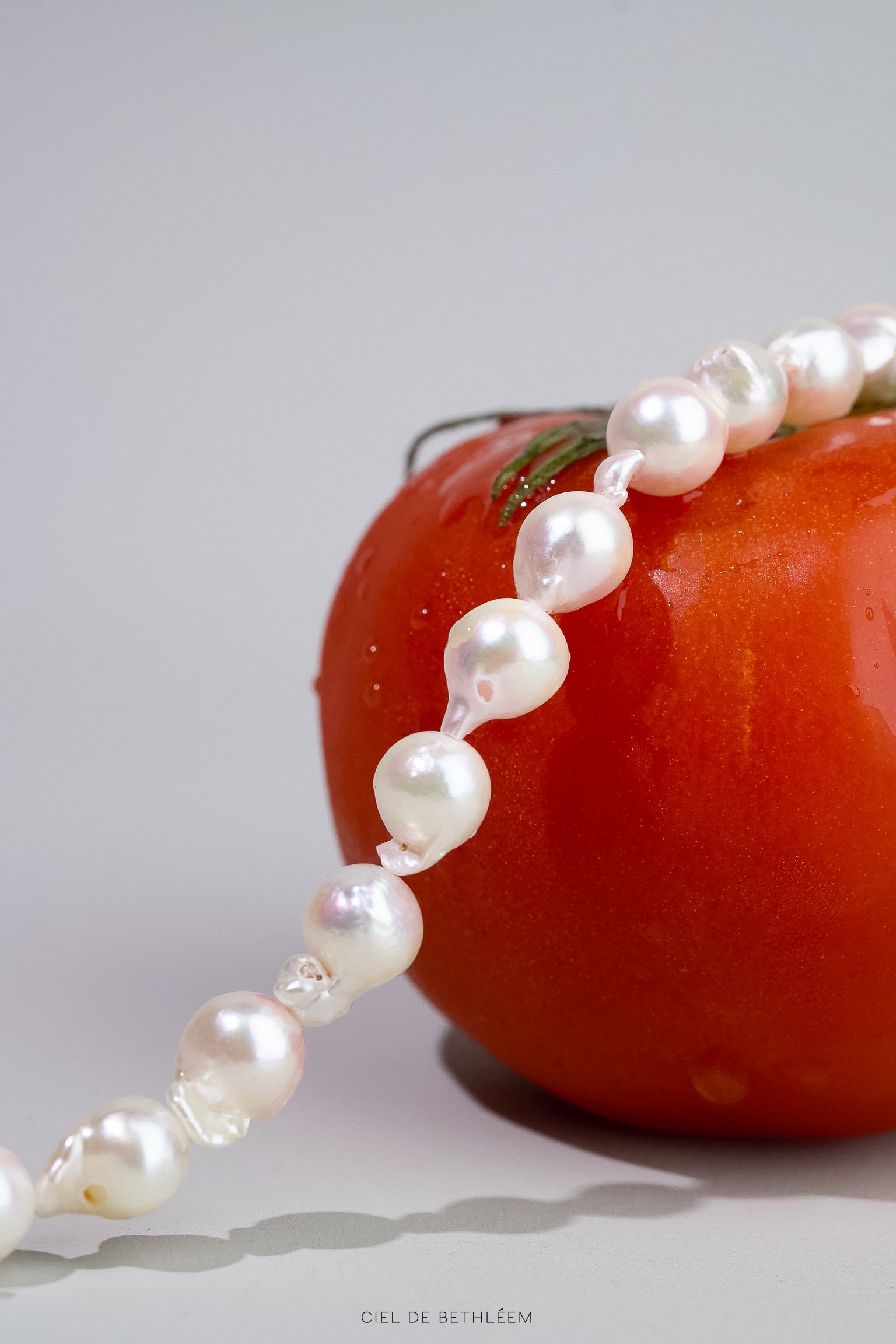 Natural Baroque Pearl Necklace