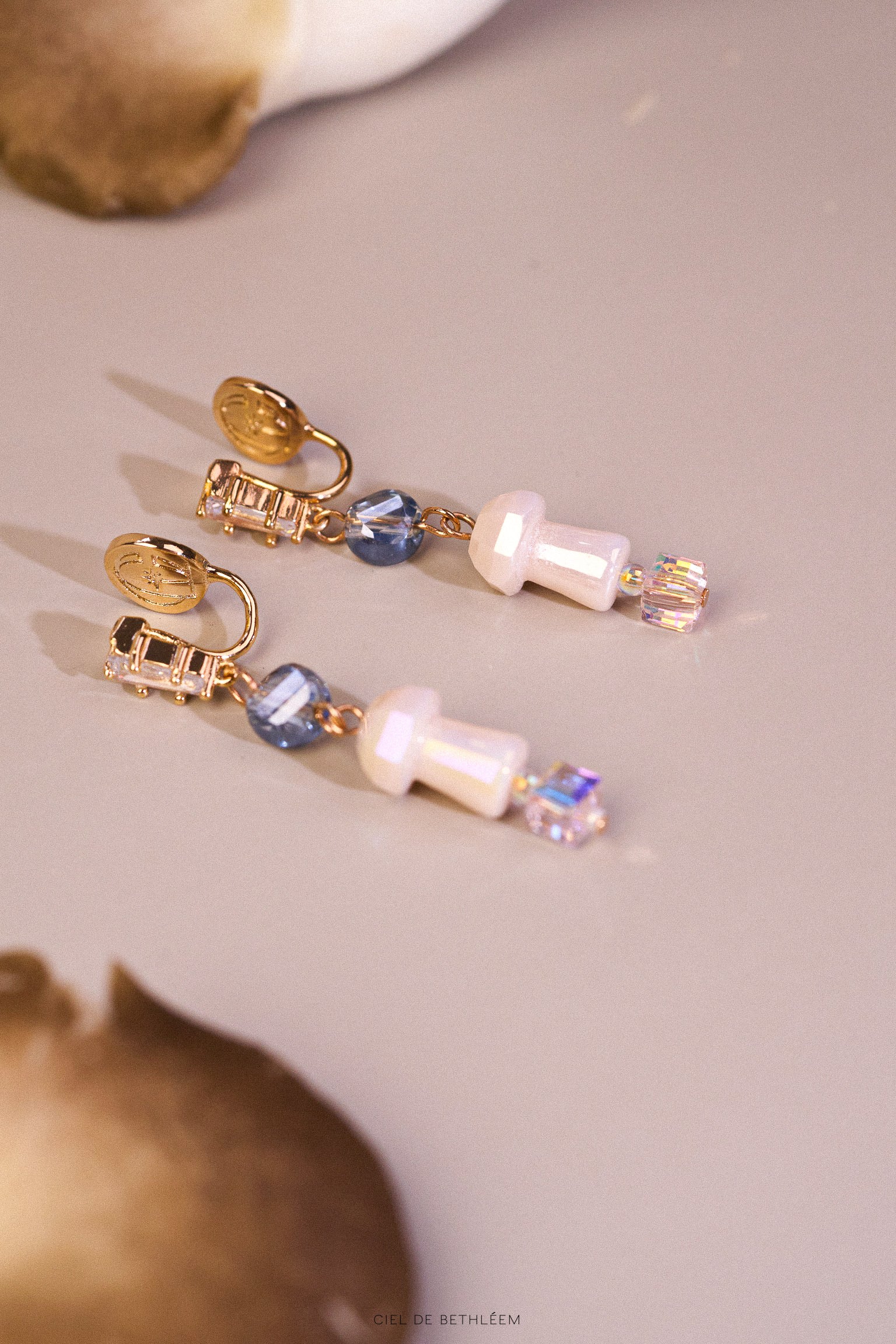 Dreamcap Mushroom Clip-on Earrings