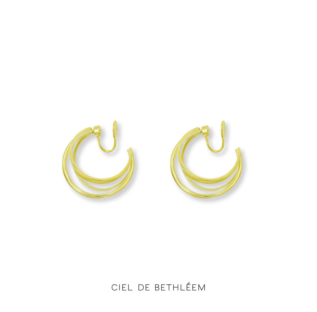 Triple Layer Semi Hoops