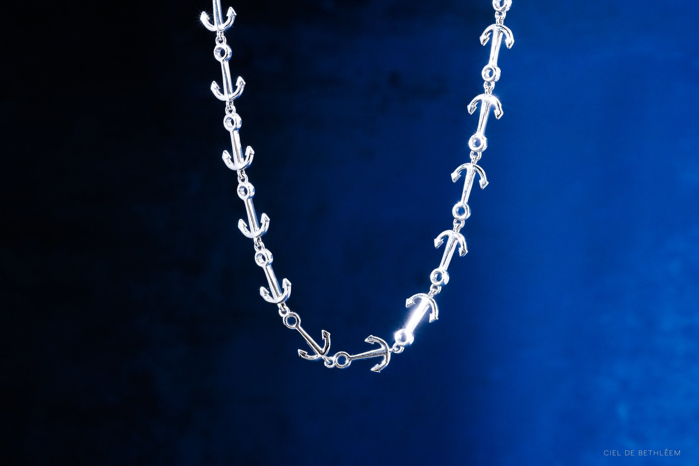 Boat Hook - 925 Silver Necklace