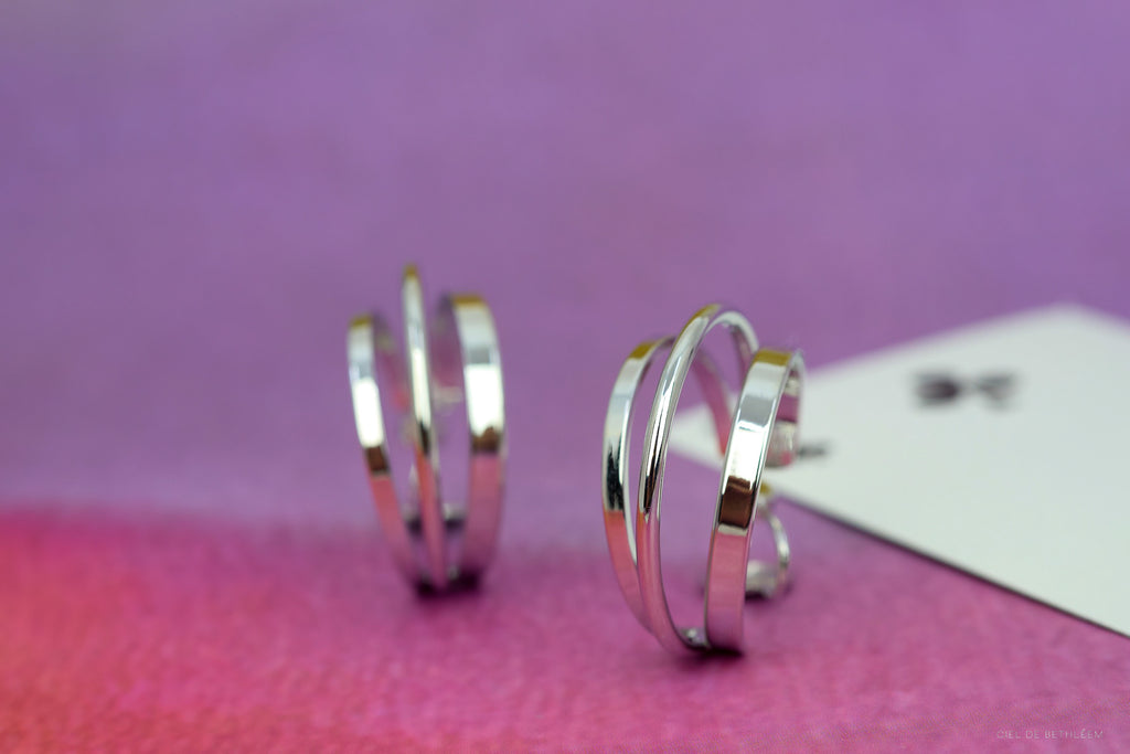 Triple Layer Semi Hoops