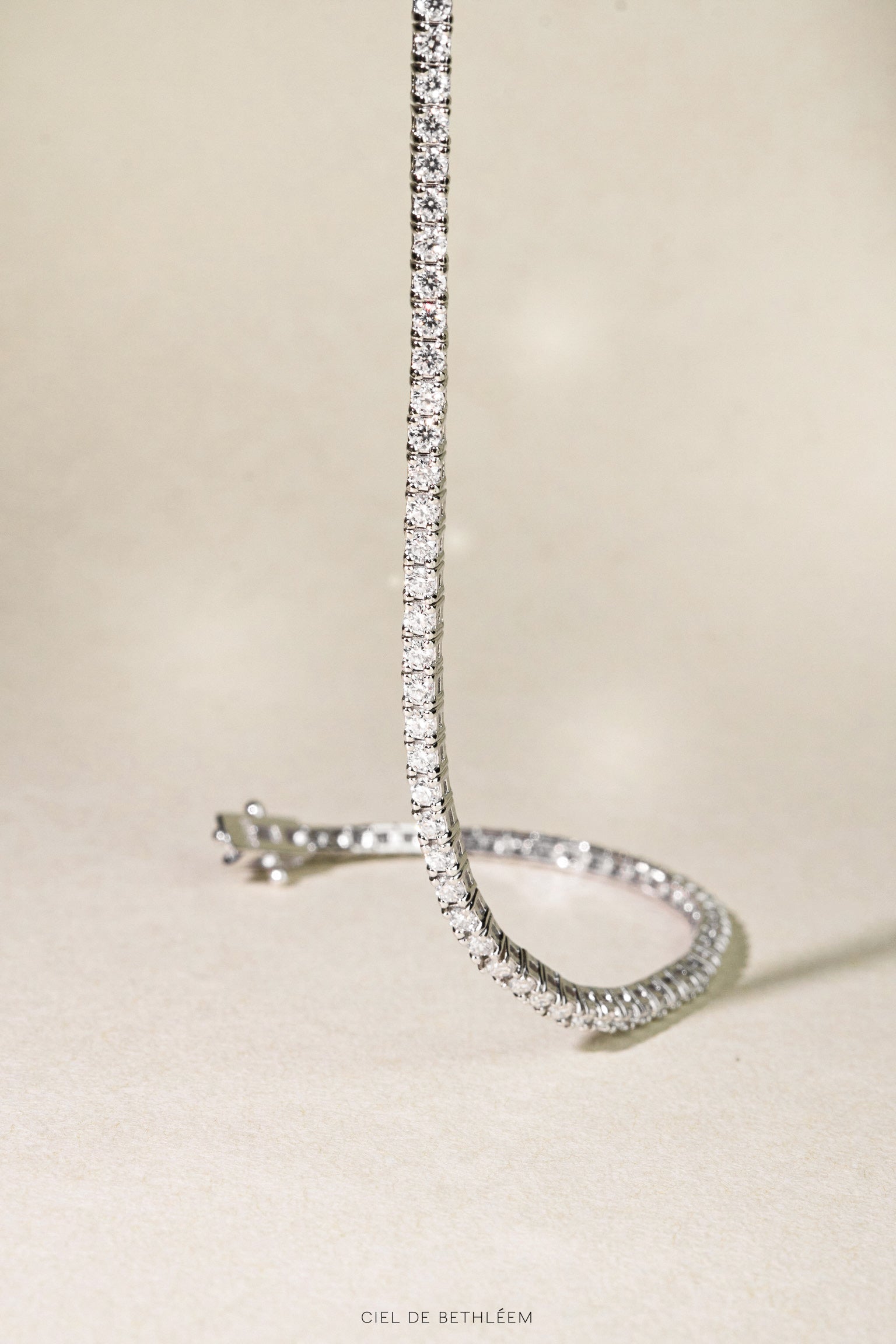 925 Silver Moissanite Tennis Bracelet