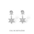 Snowy Wish Clip-on Earrings