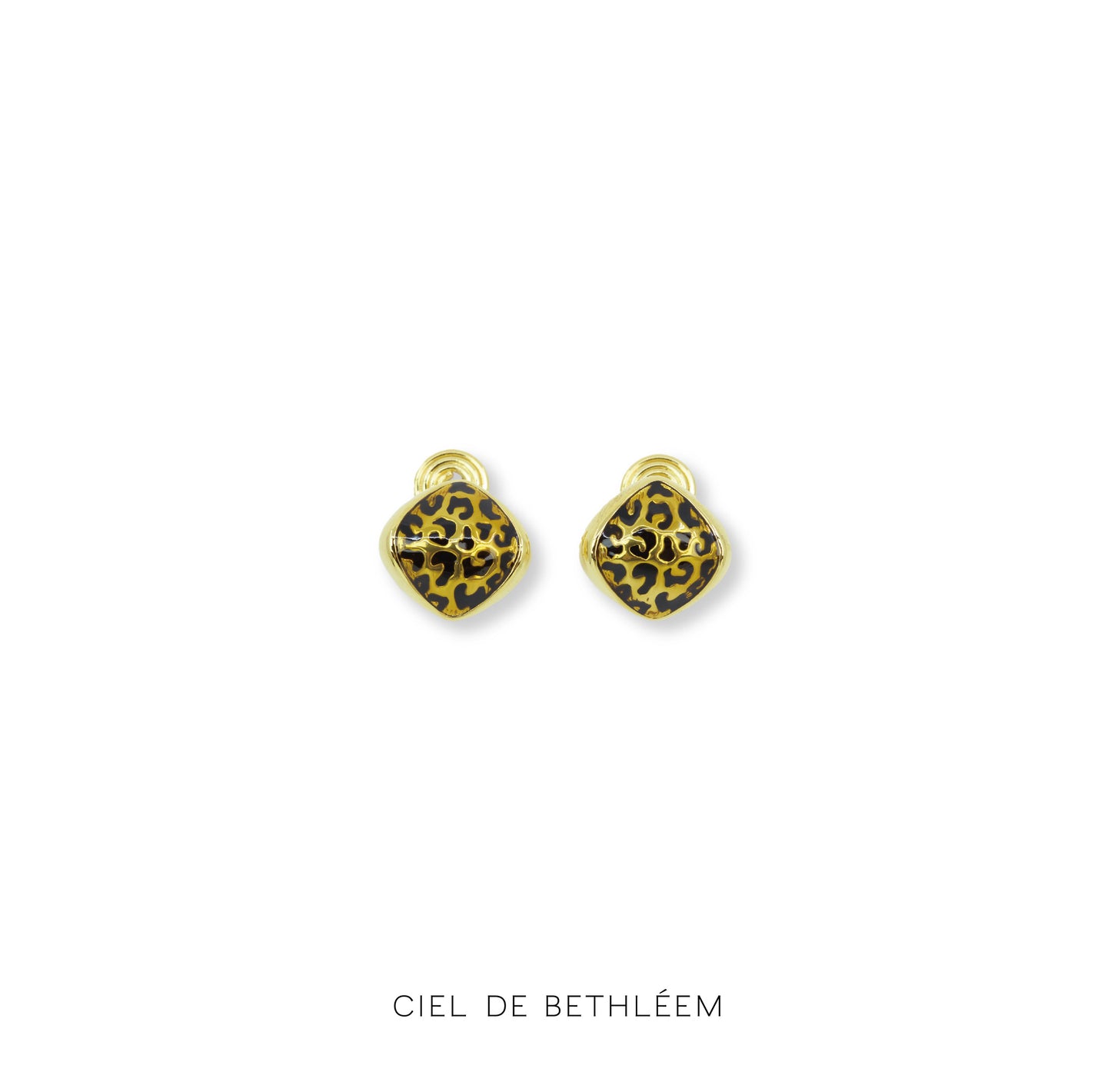 Spotted Leopard Studs Earrings