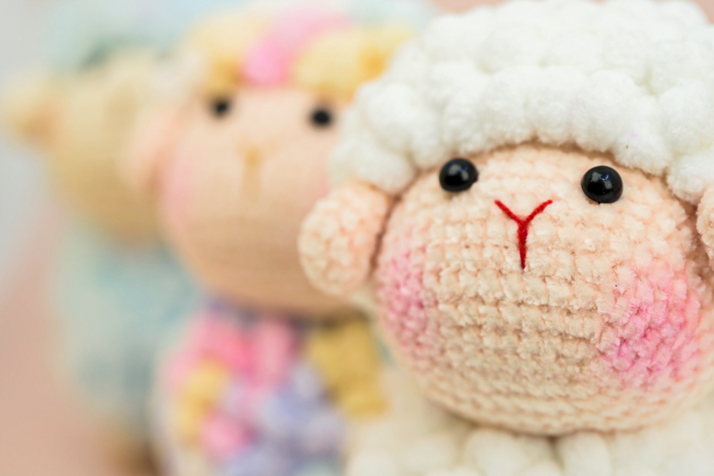 I am a Lamb of God - Handmade Crochet Dolls (M)