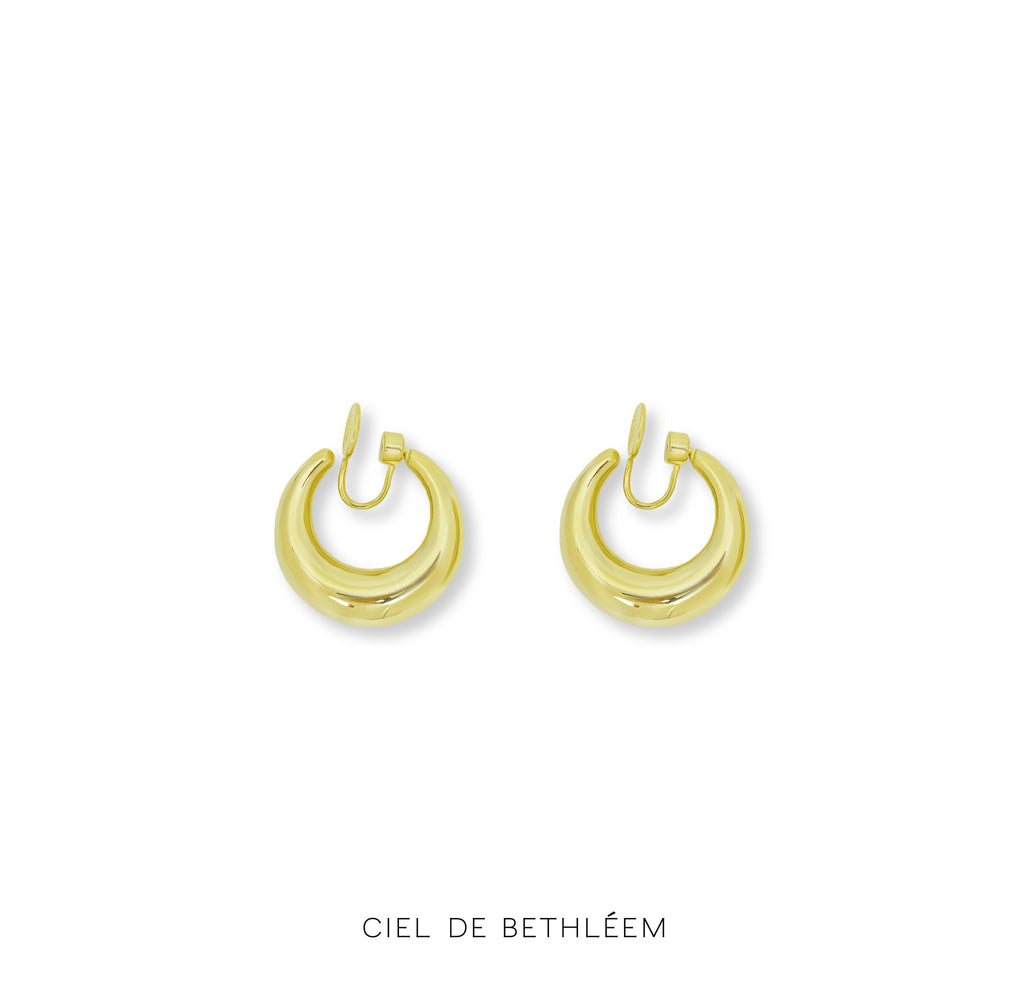 Bold Round Hoops