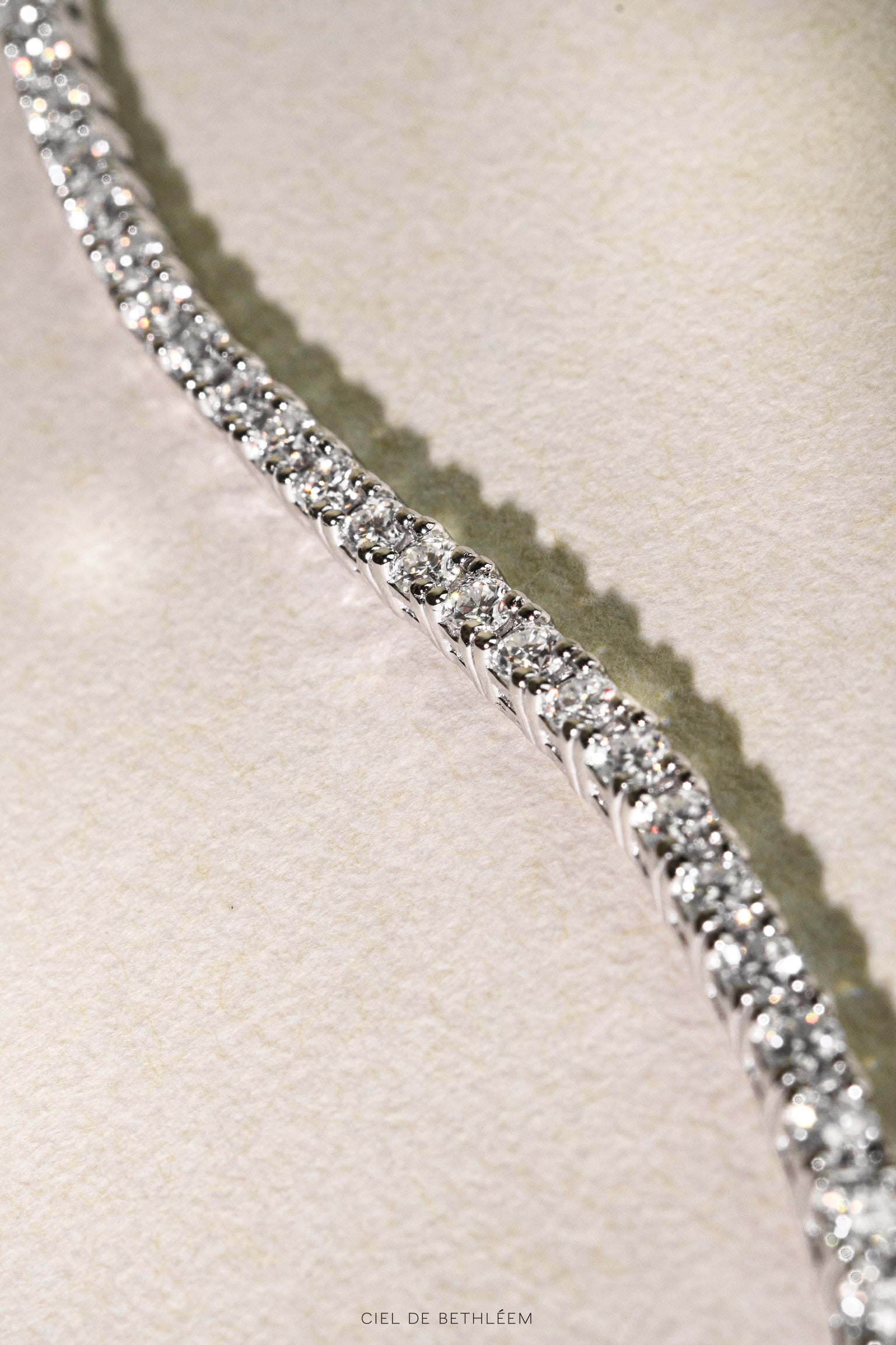 925 Silver Moissanite Tennis Bracelet