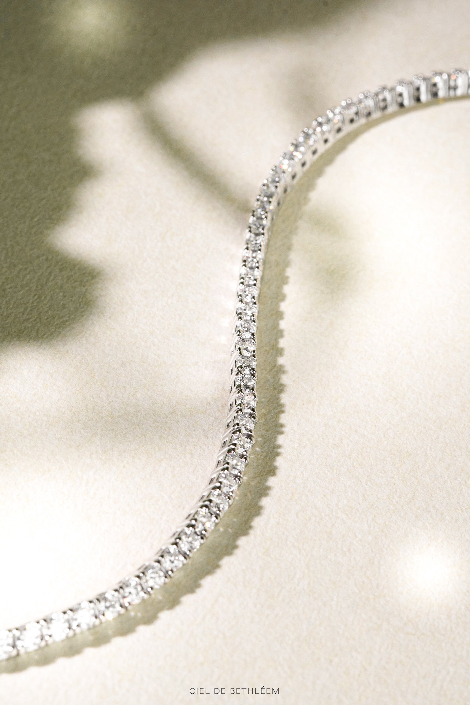 925 Silver Moissanite Tennis Bracelet