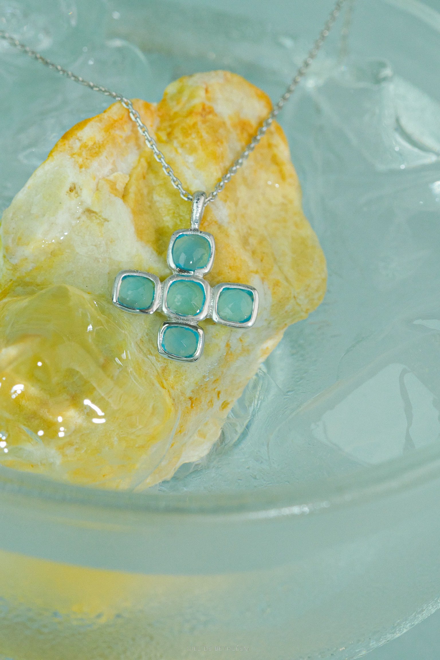 Beacon Cross Necklace