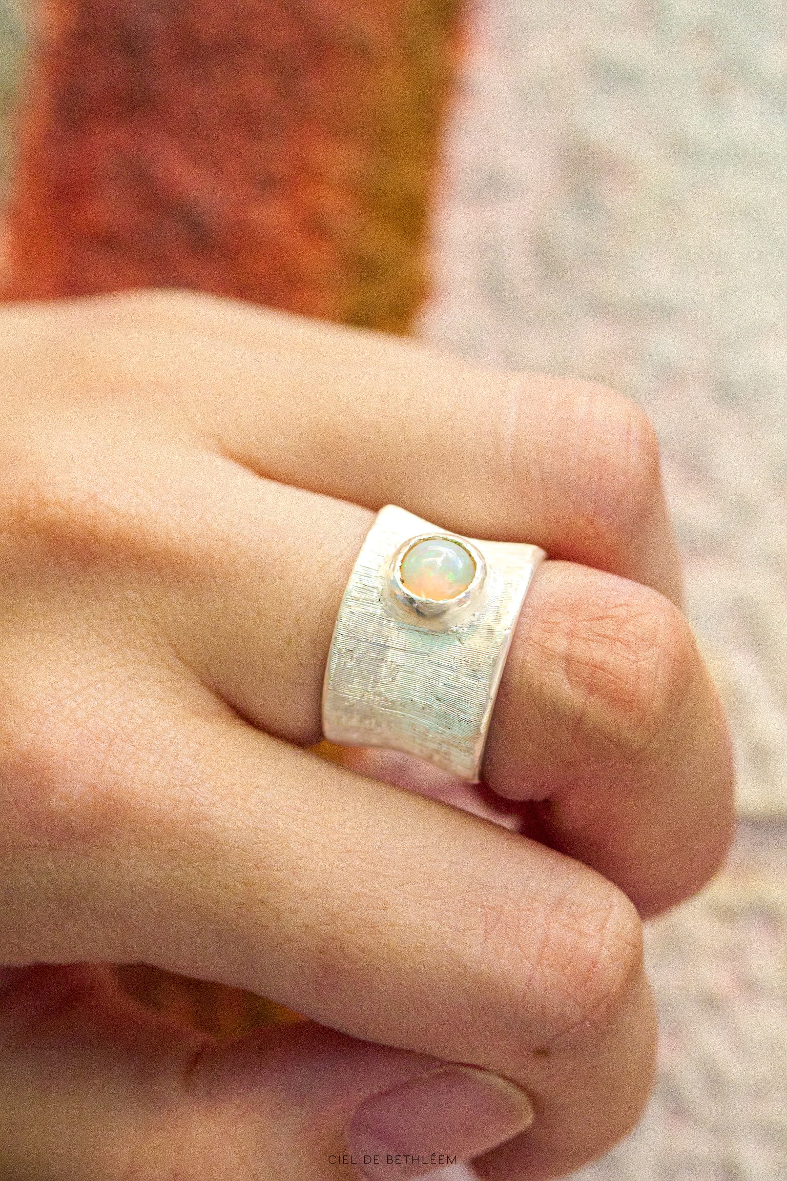 S925 Handcrafted Sterling Silver Ring - Fantasy Bold