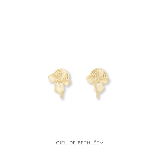 Golden Belle Fleur Earrings