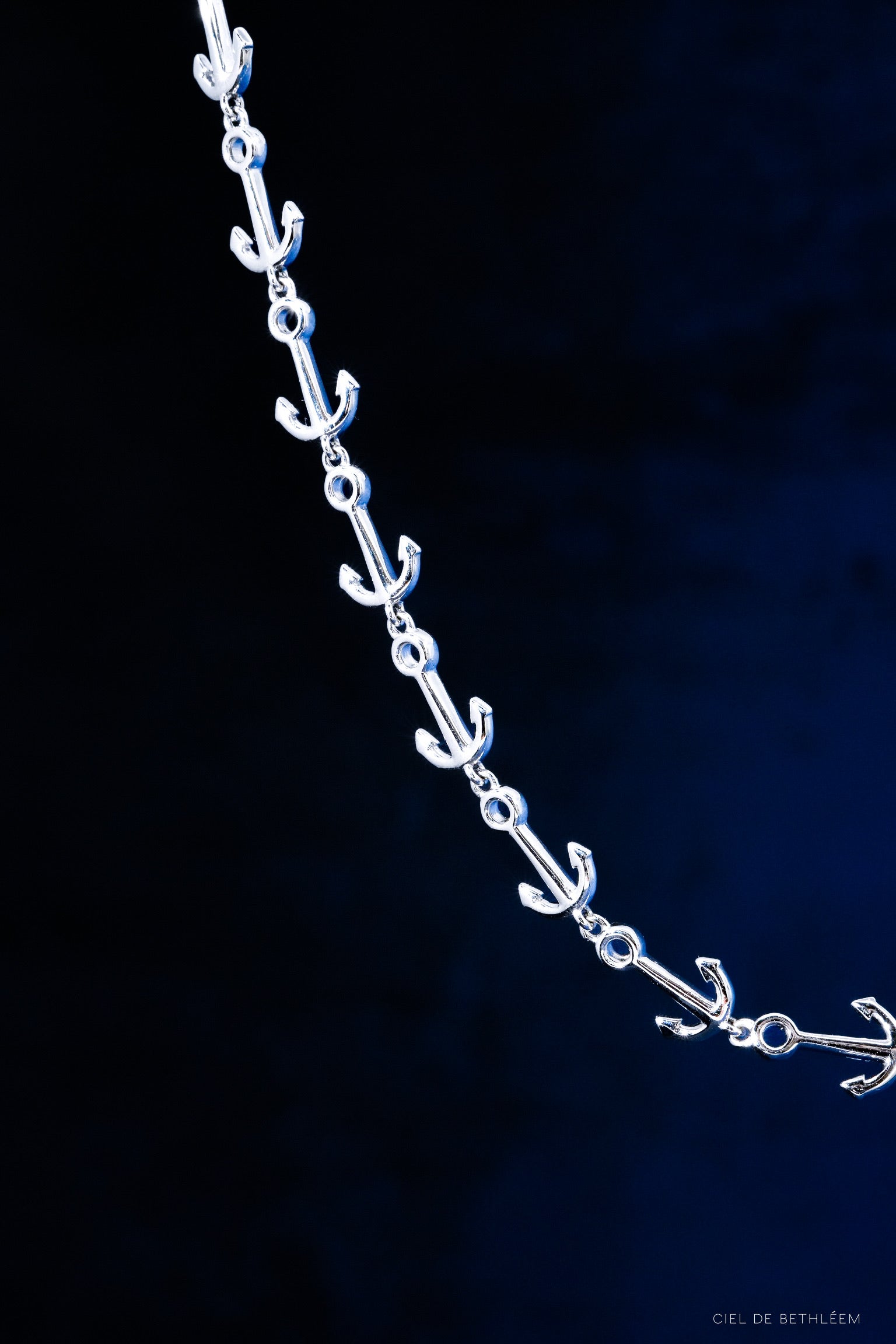 Boat Hook - 925 Silver Necklace