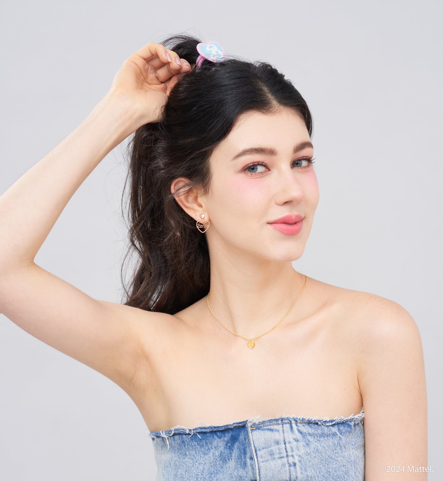 Barbie Silo Head Clip-on Earrings