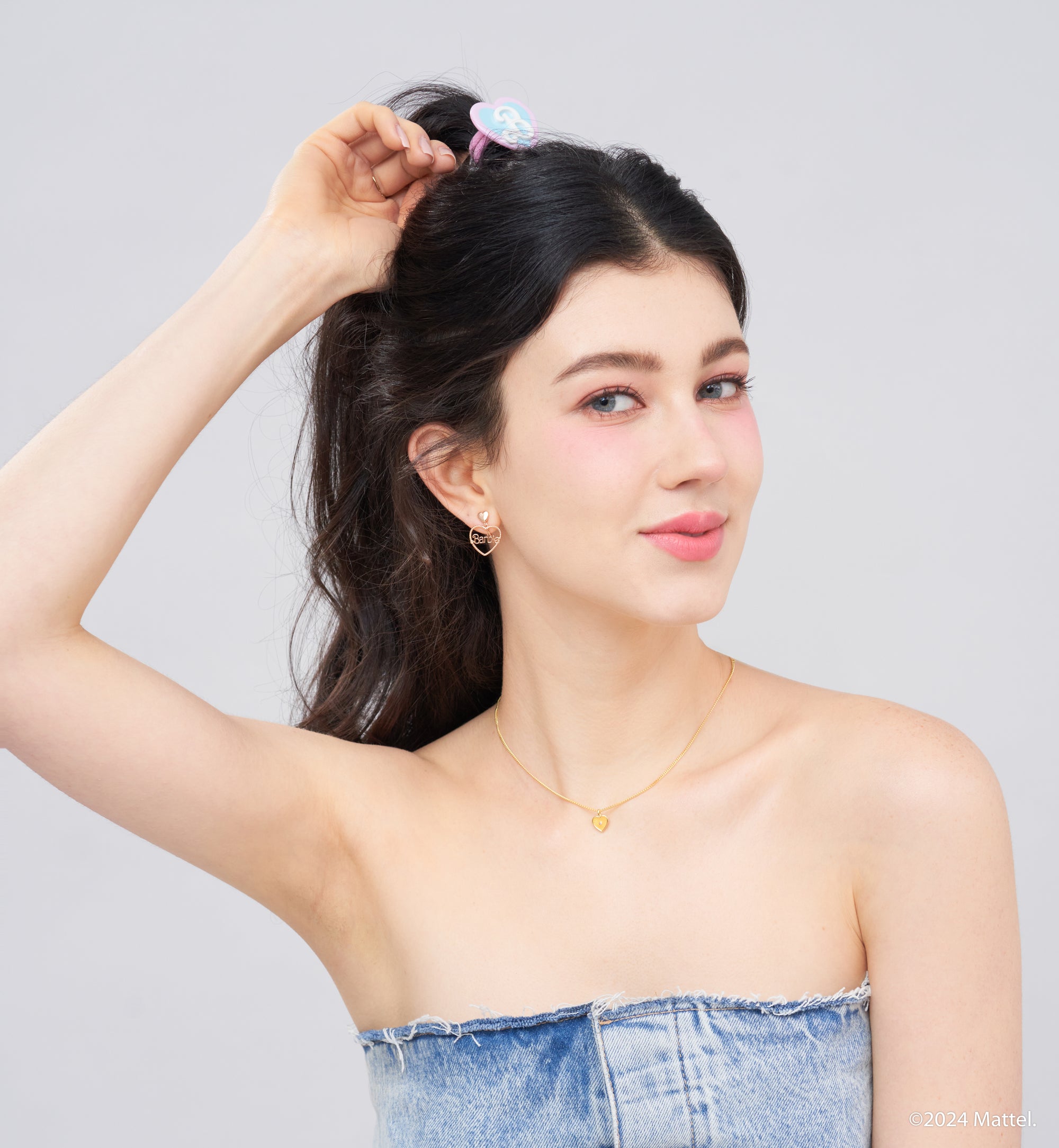 Barbie Silo Head Clip-on Earrings