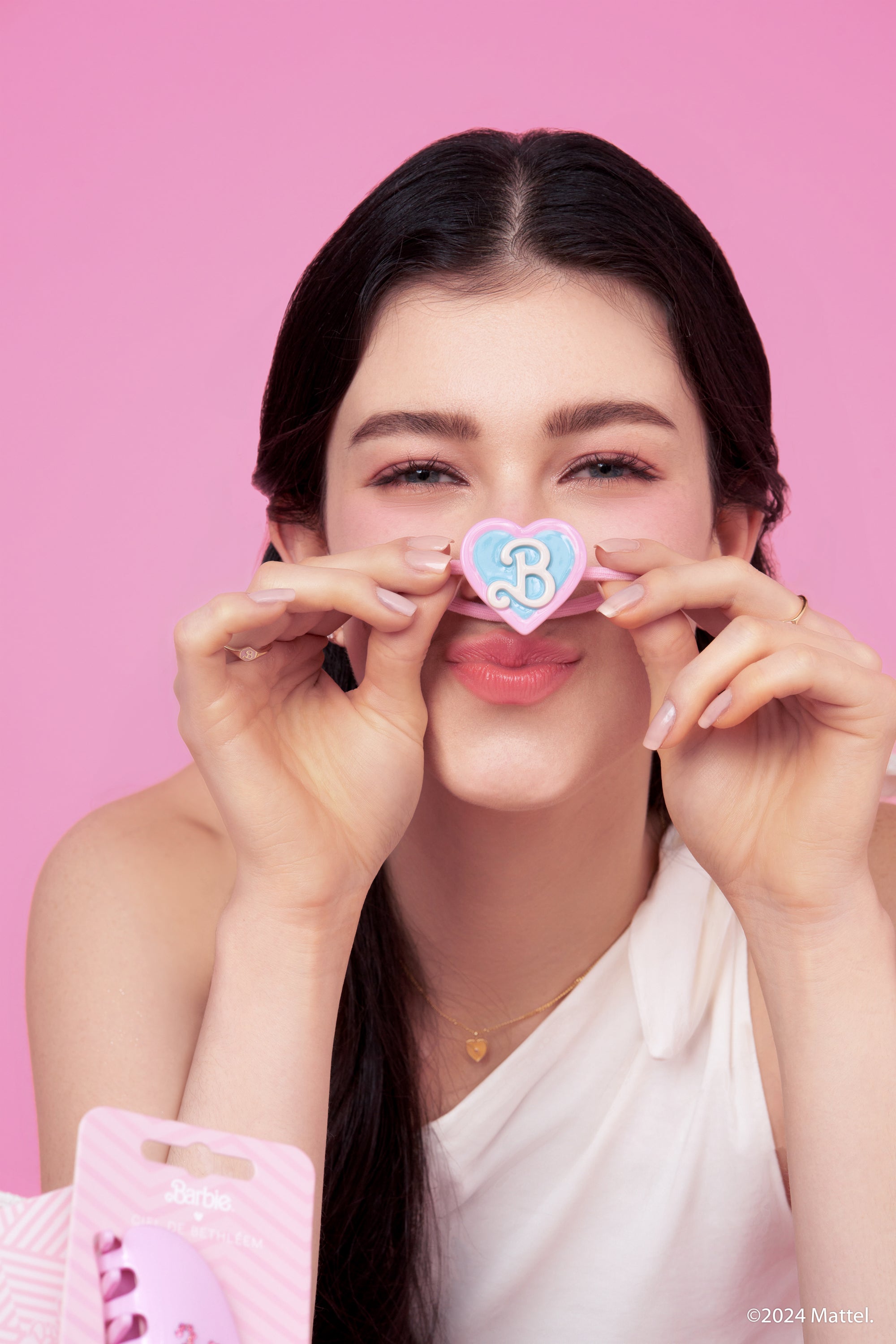Barbie Heart Hair Band