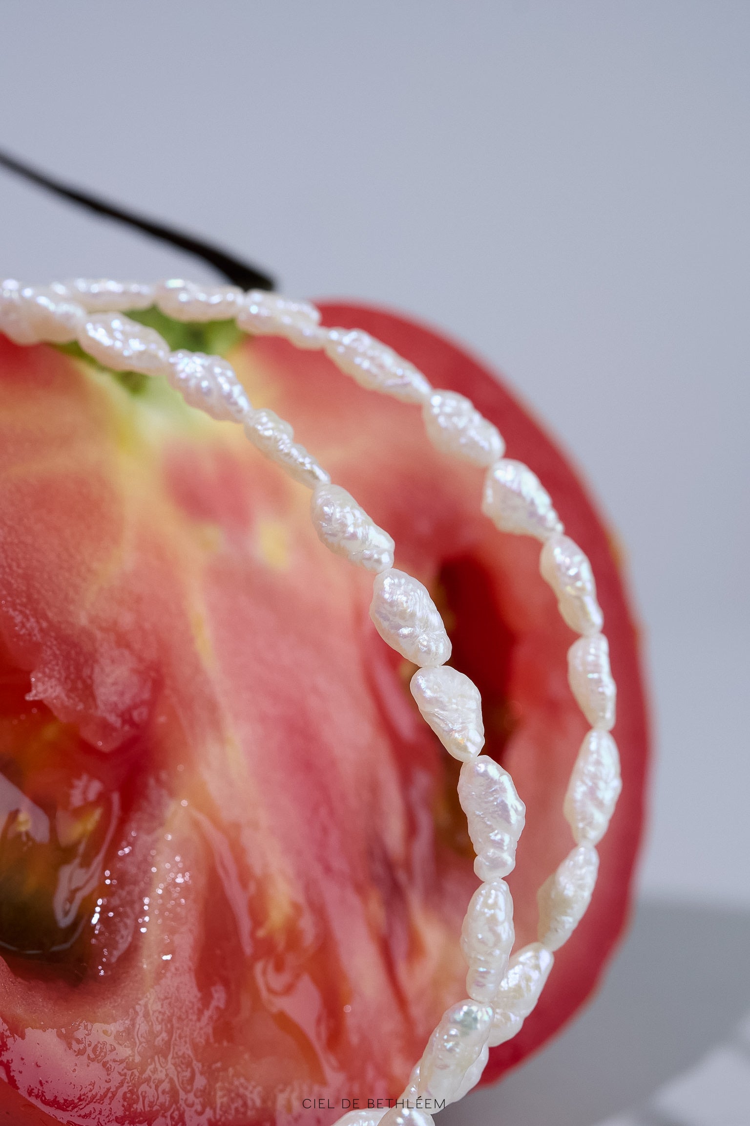 S925 Natural Baby Baroque Pearl Necklace