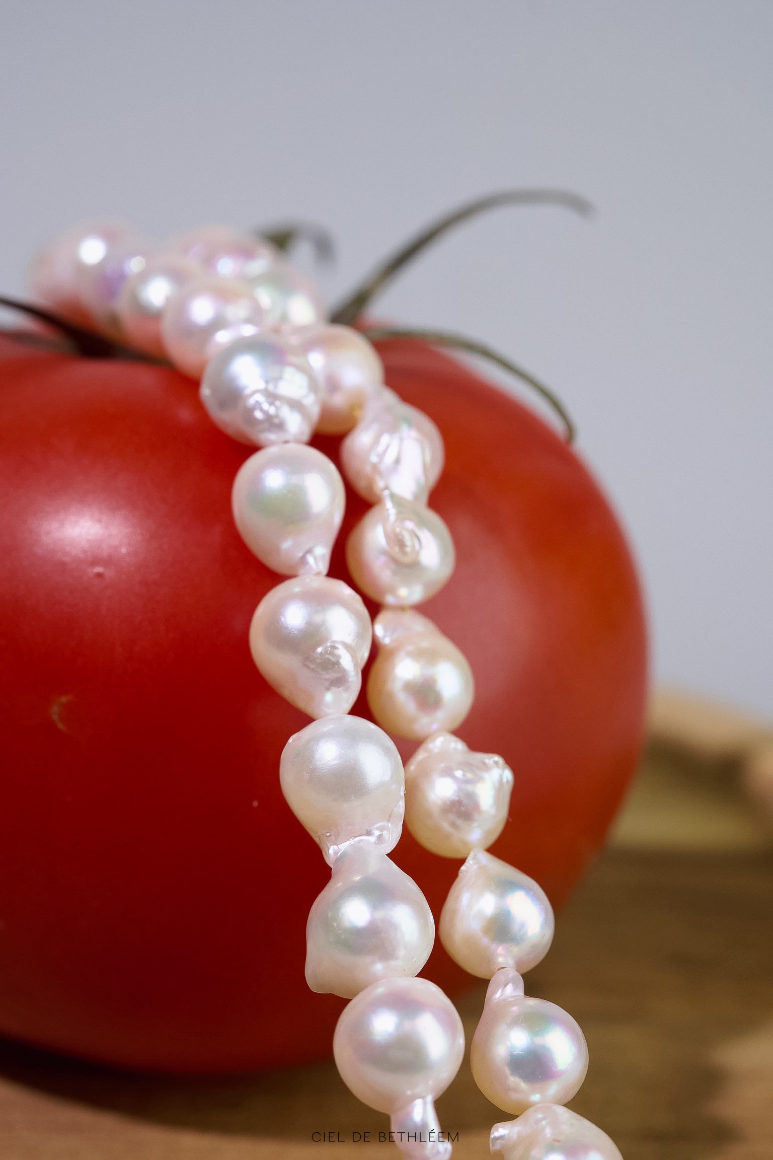 Japan Natural Baroque Pearl Necklace