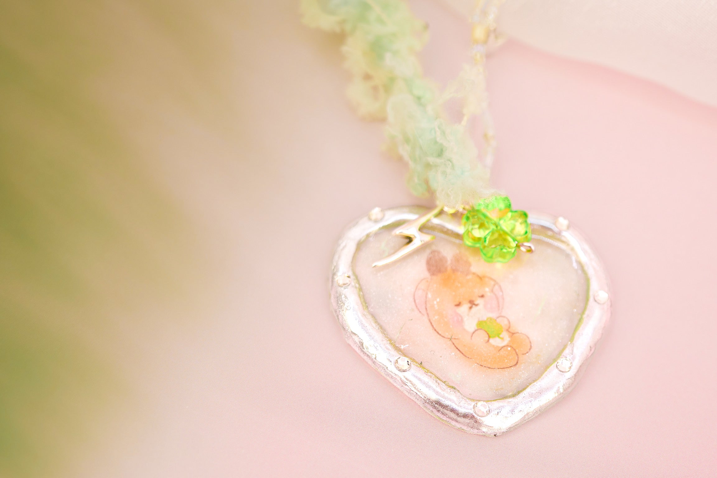 Deer Station x Ciel de Bethléem 愛心幸運小鹿頸鏈