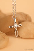 Hope Twisted Cross Pendant