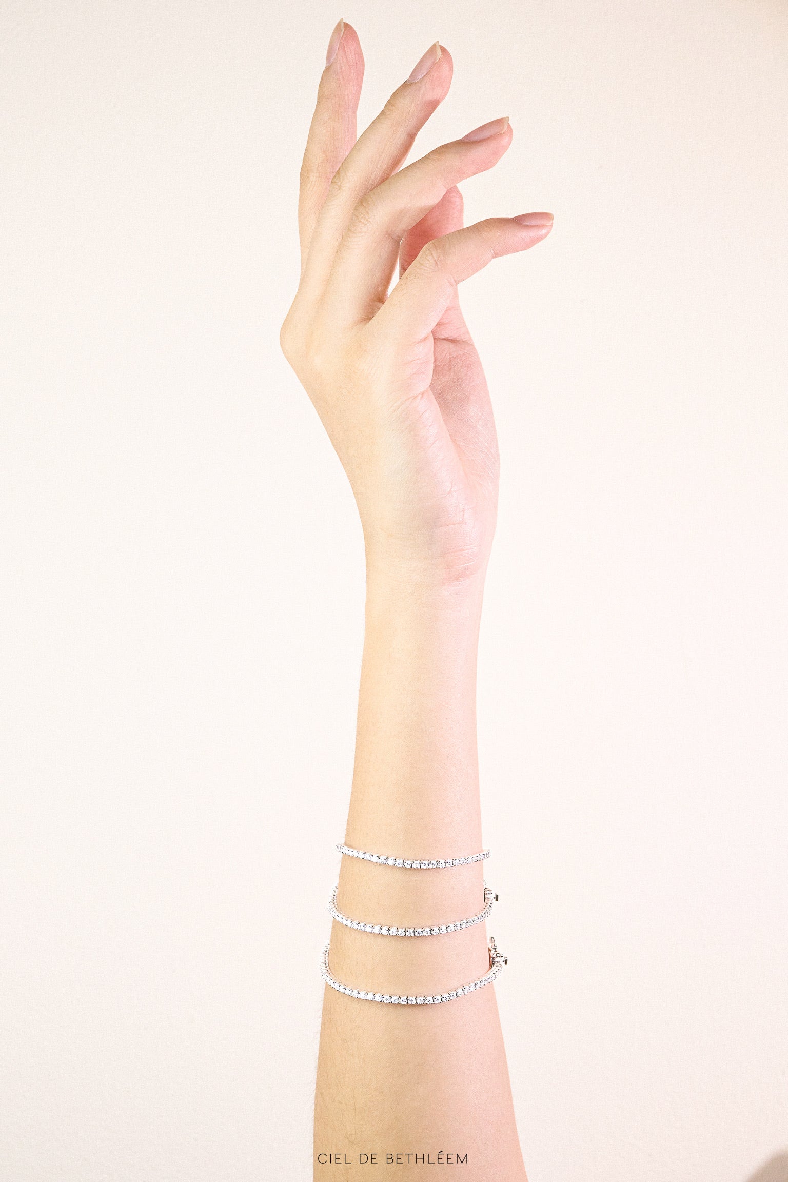 925 Silver Moissanite Tennis Bracelet