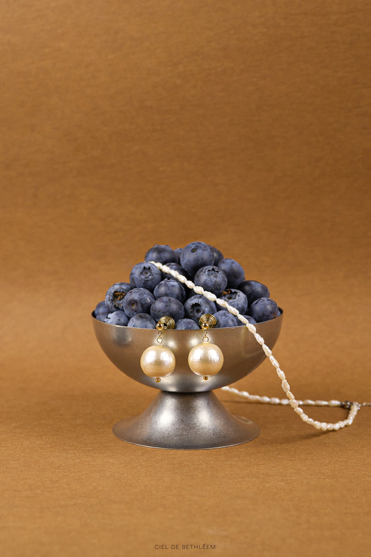 Champagne Gold Earrings