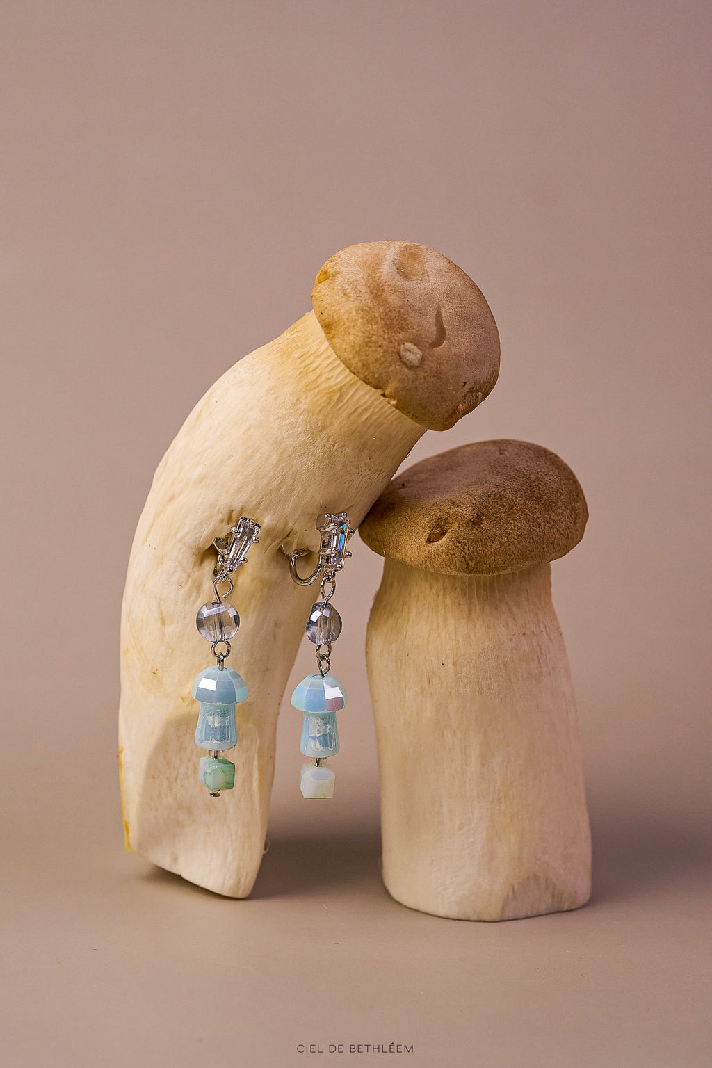 Dreamcap Mushroom Clip-on Earrings