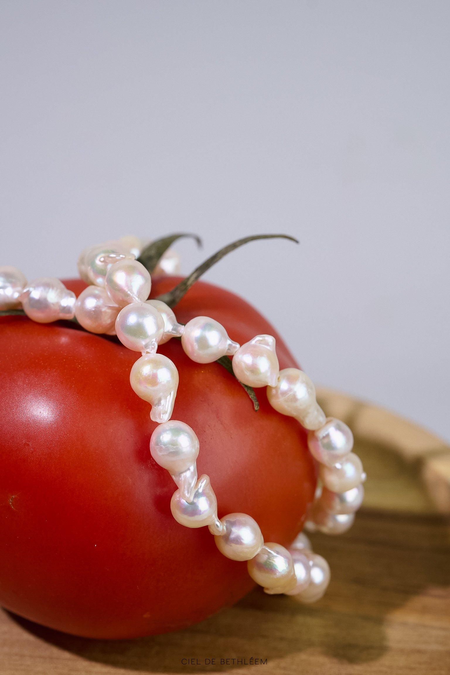 Japan Natural Baroque Pearl Necklace
