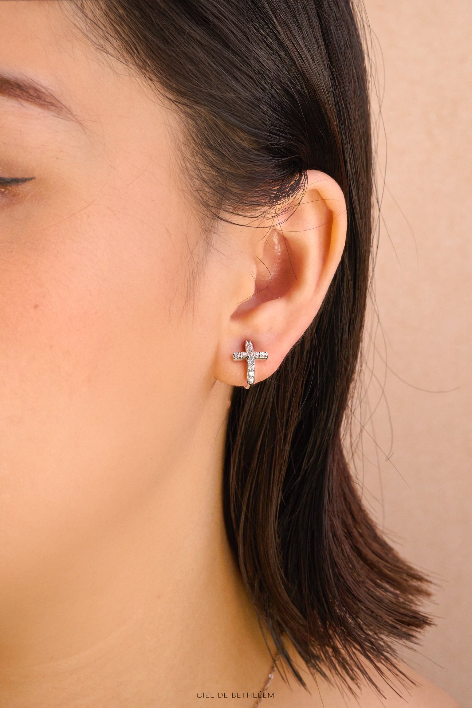 Mini Cross Hoops