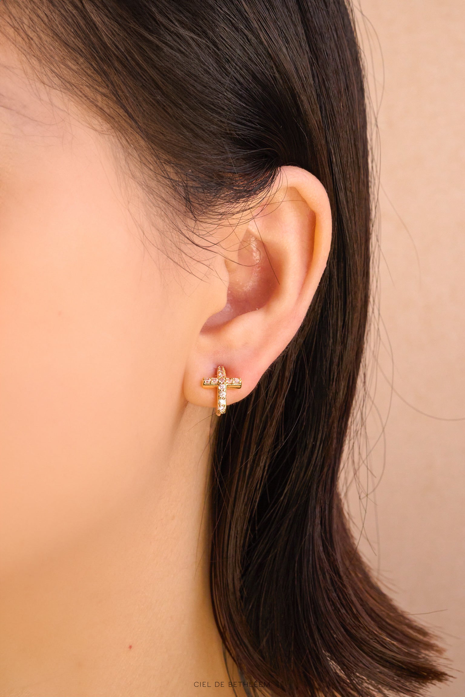 Mini Cross Hoops