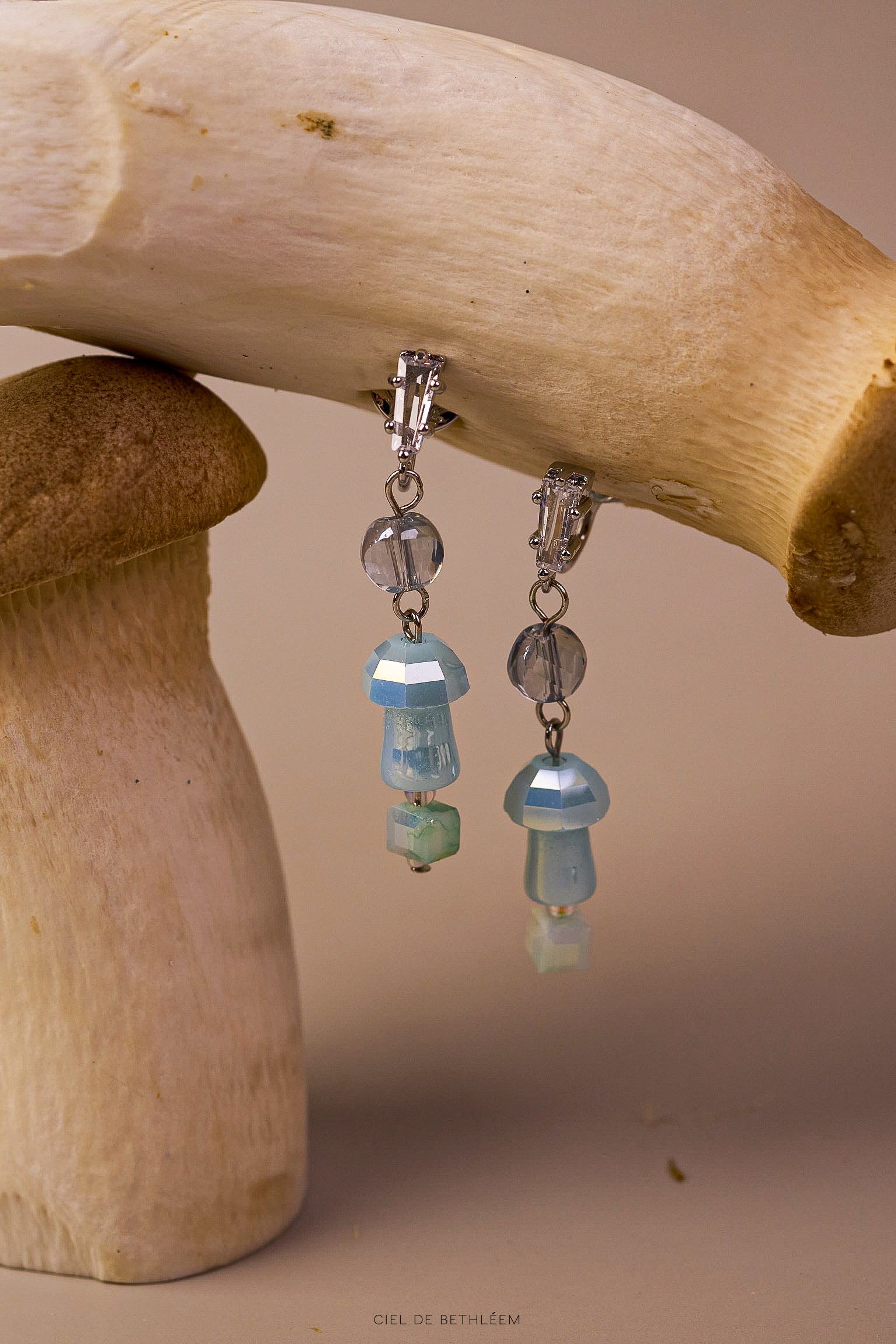 Dreamcap Mushroom Clip-on Earrings