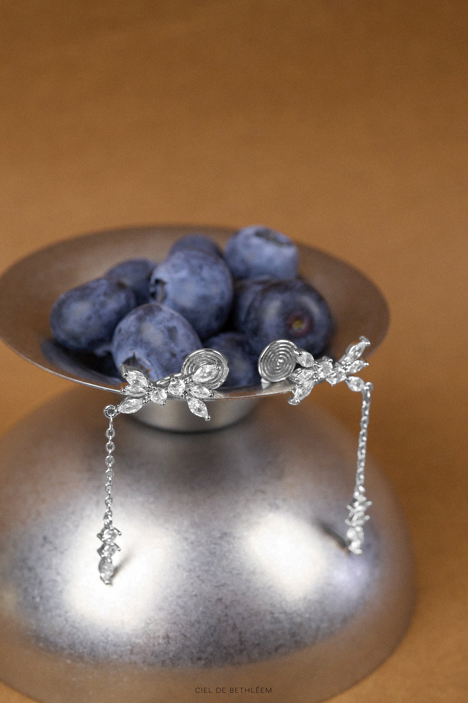 Silver Candy Drop Earrings