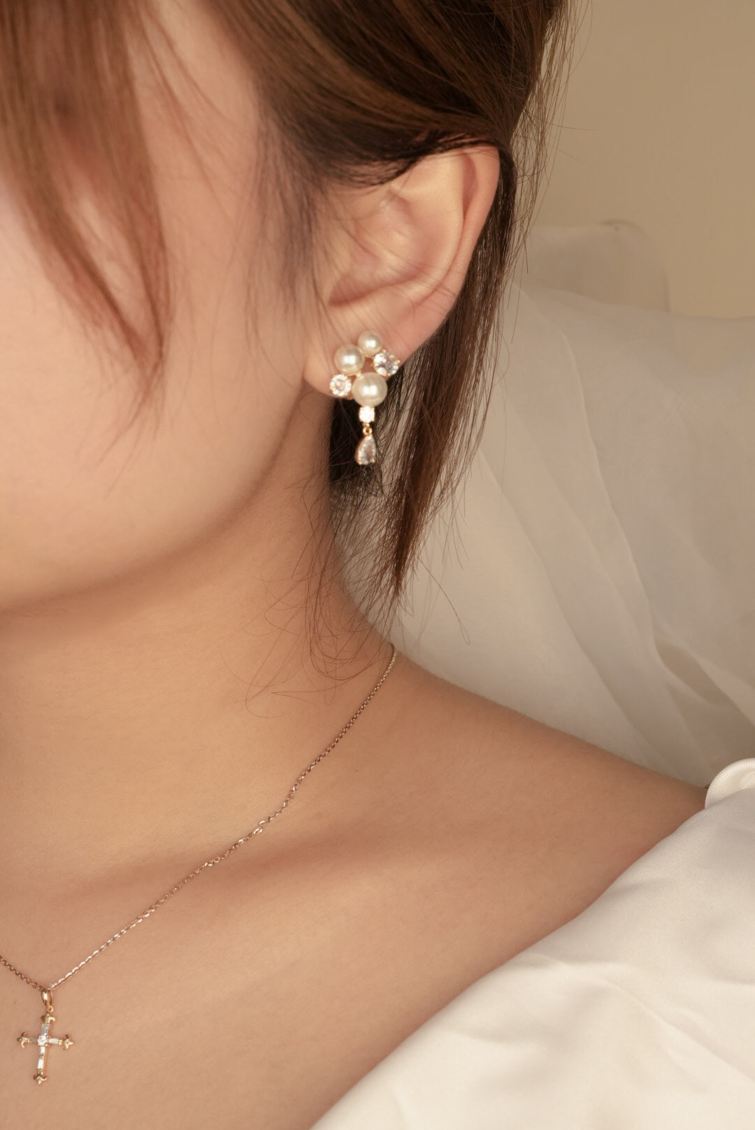 Eternal Elegance Pearl Earrings