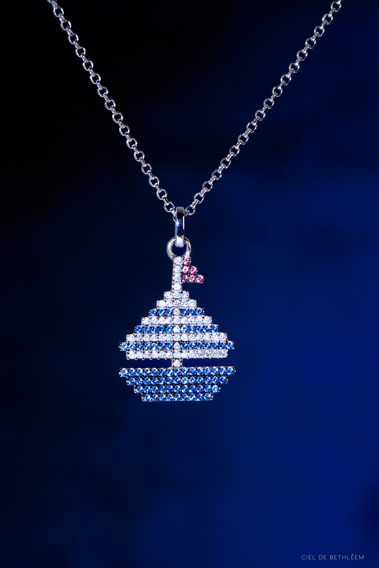 Boat - 925 Silver Necklace