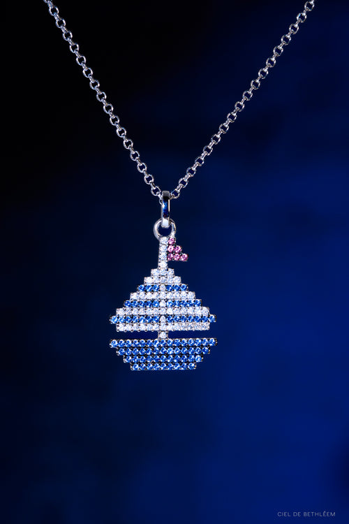 Boat - 925 Silver Necklace