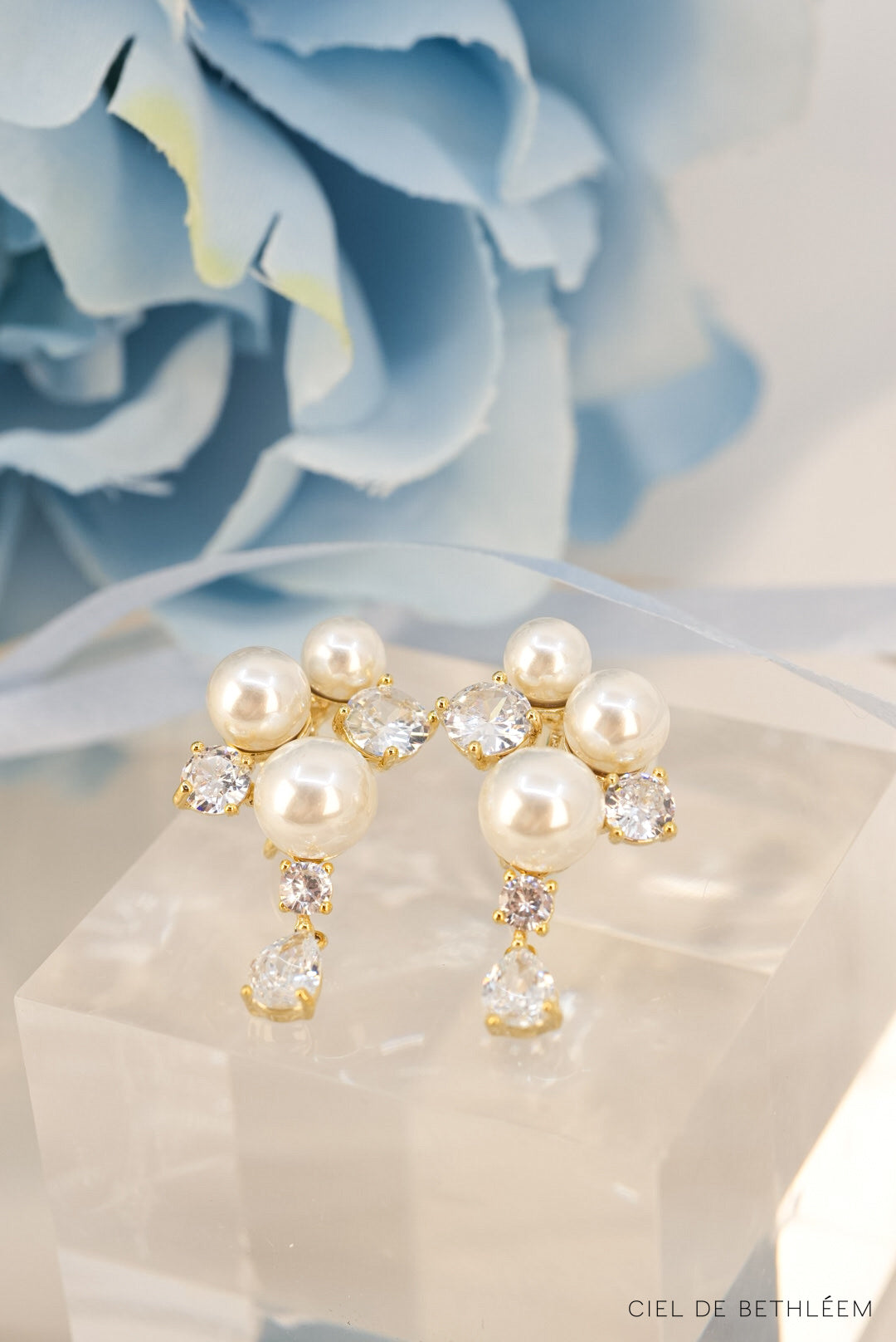 Eternal Elegance Pearl Earrings