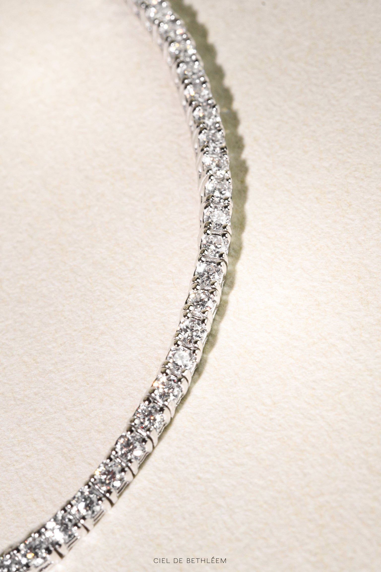 925 Silver Moissanite Tennis Bracelet